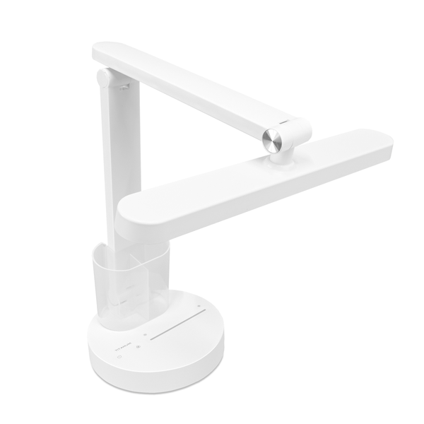 DrLight Rechargeable LED Desk Lamp with Pen Holder & Touch Dimming