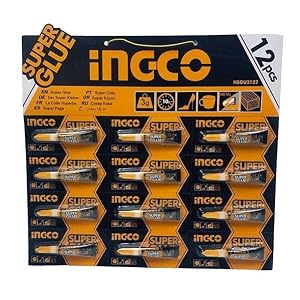Ingco Super Glue 12 Piece of 3 g