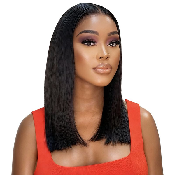 16 Inch Vietnamese 13x4 Lace Frontal Straight Human Hair Wig Geebuy