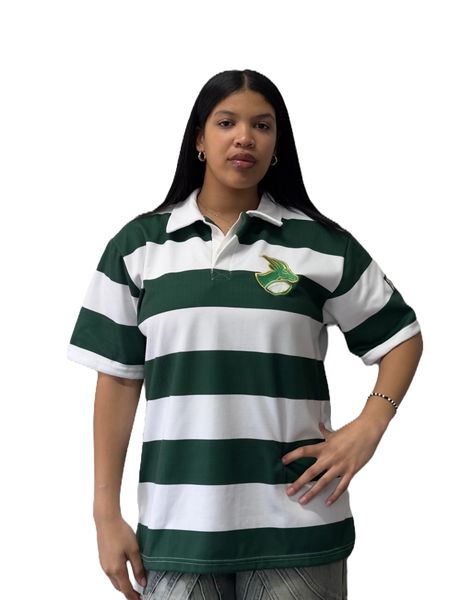 Vintage XV Zimbabwe Rugby Jersey - Green Short Sleeve - XL