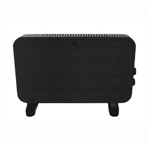 ALVA Electric Convection Heater - Black | 2000W | Thermostat Controlled | 12 Month Warranty