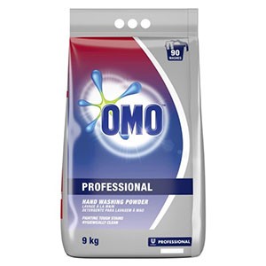 OMO Professional Stain Removal Hand Washing Powder Detergent 9kg, packaging may vary