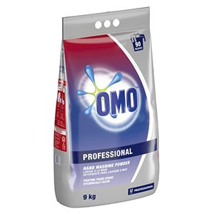 OMO Professional Stain Removal Hand Washing Powder Detergent 9kg, packaging may vary