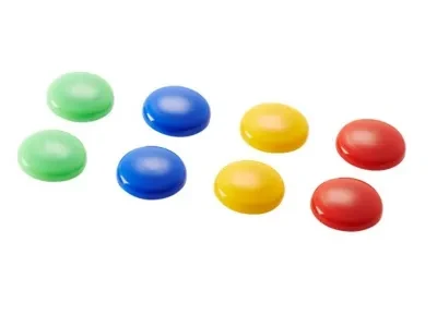 Magnets Color 30mm 8pcs Asc99366 Mg