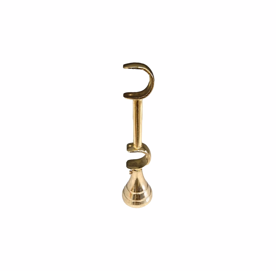 Union Curtain Rod Double Bracket Gold