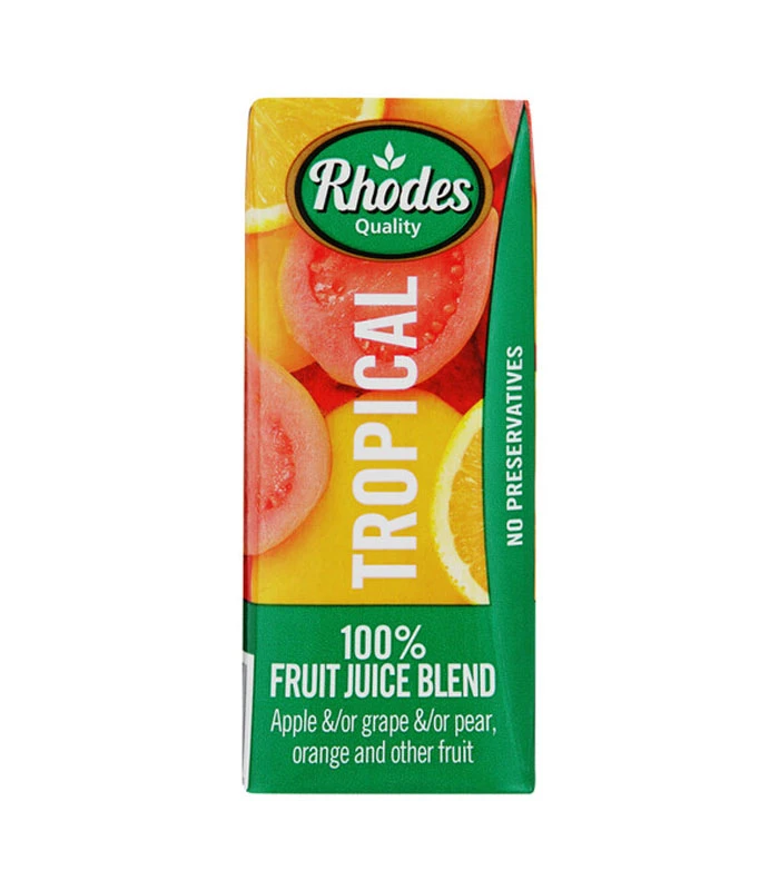 RHODES 100% Fruit Juice - Tropical 200ml
