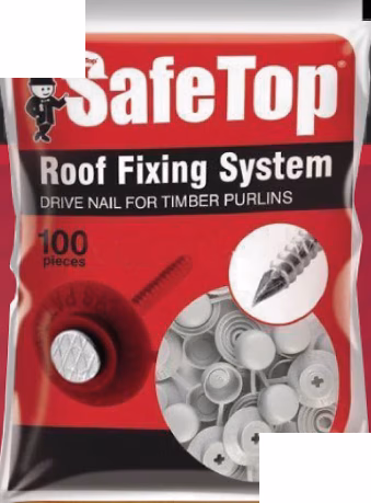 Safetop Drive Nail Grey 75mm 100pk