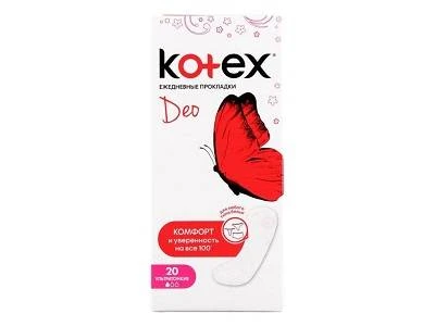 Sanitary Liners Deo 20pc Kotex