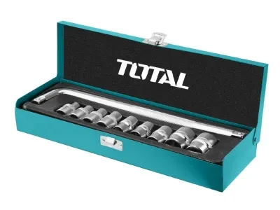 Socket Set 10pcs 1/2" Thtl121101 Total