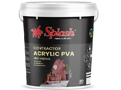 Contractor White 5l Splash