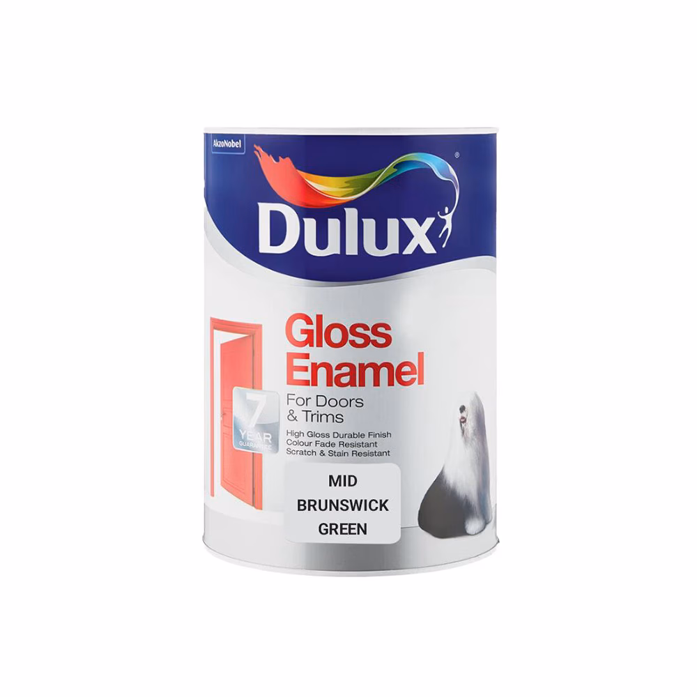 Dulux Gloss Mid Brunswick Green 5l