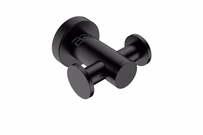 Bb 4611 Robe Hook Double-Mblk