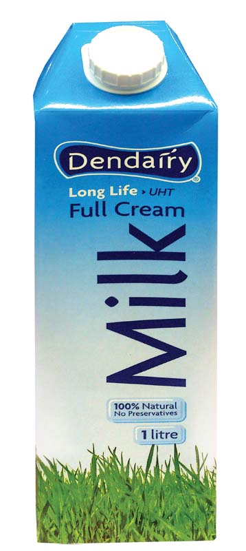Dendairy Full Cream Milk 1l