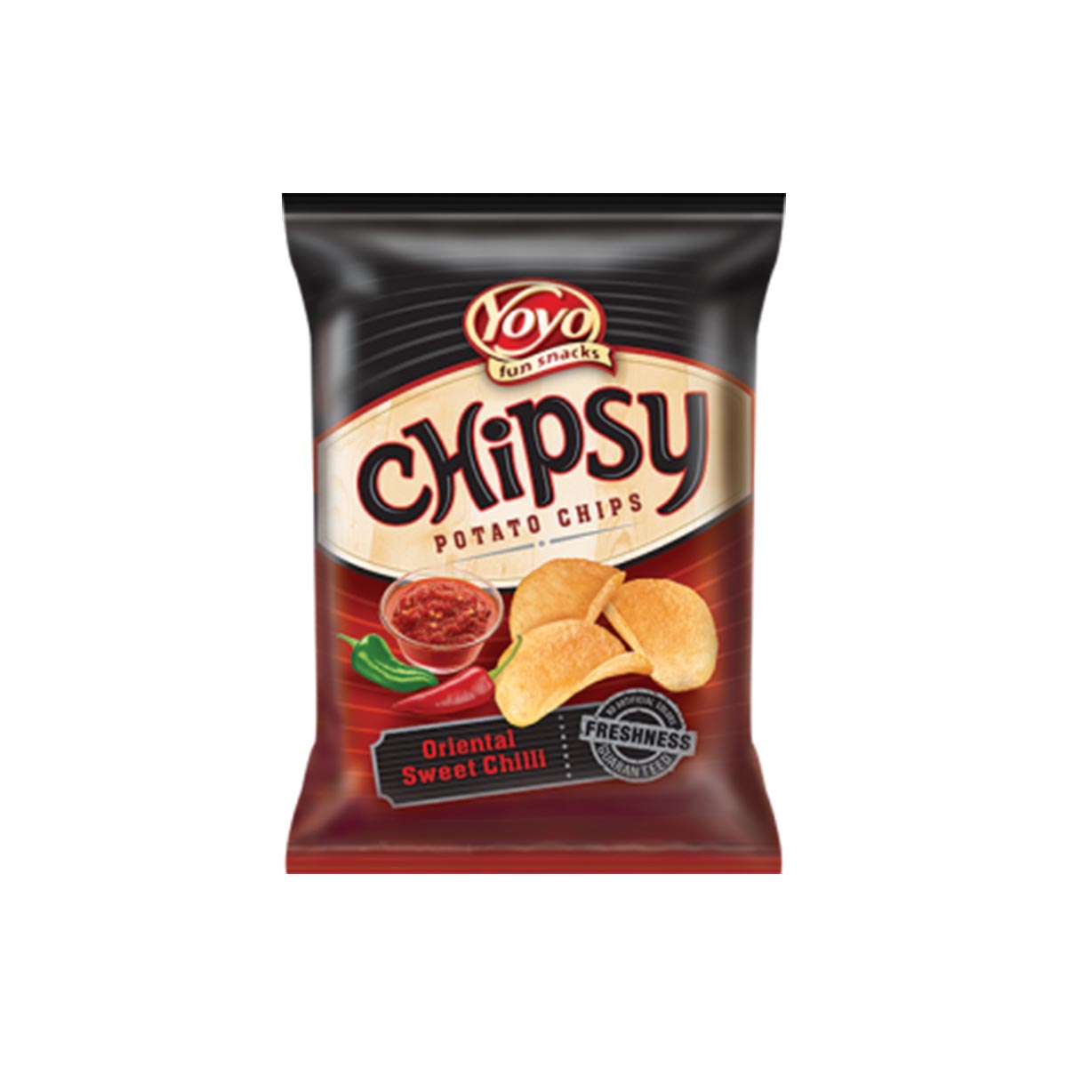 Chipsy Oriental Swt Chili Potato Chips 125g