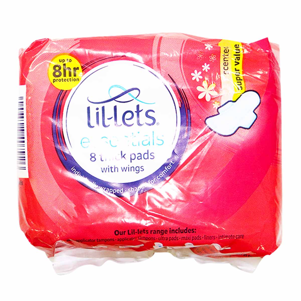 Lil Lets Essentials Scented Pads 8s