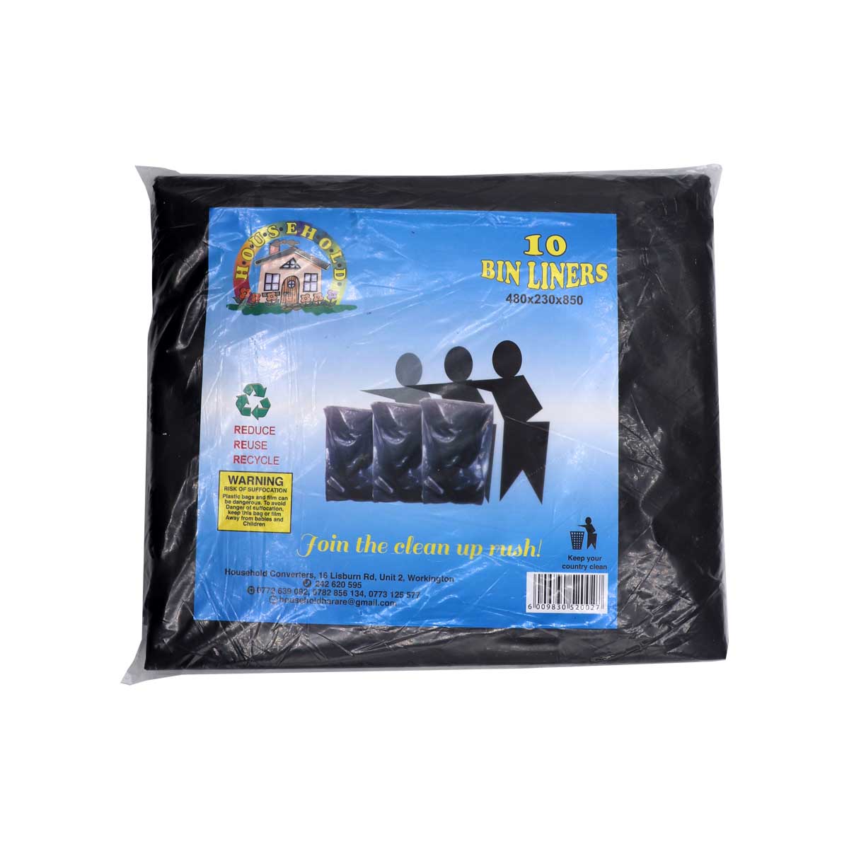 Household Utility Bags Small 10s