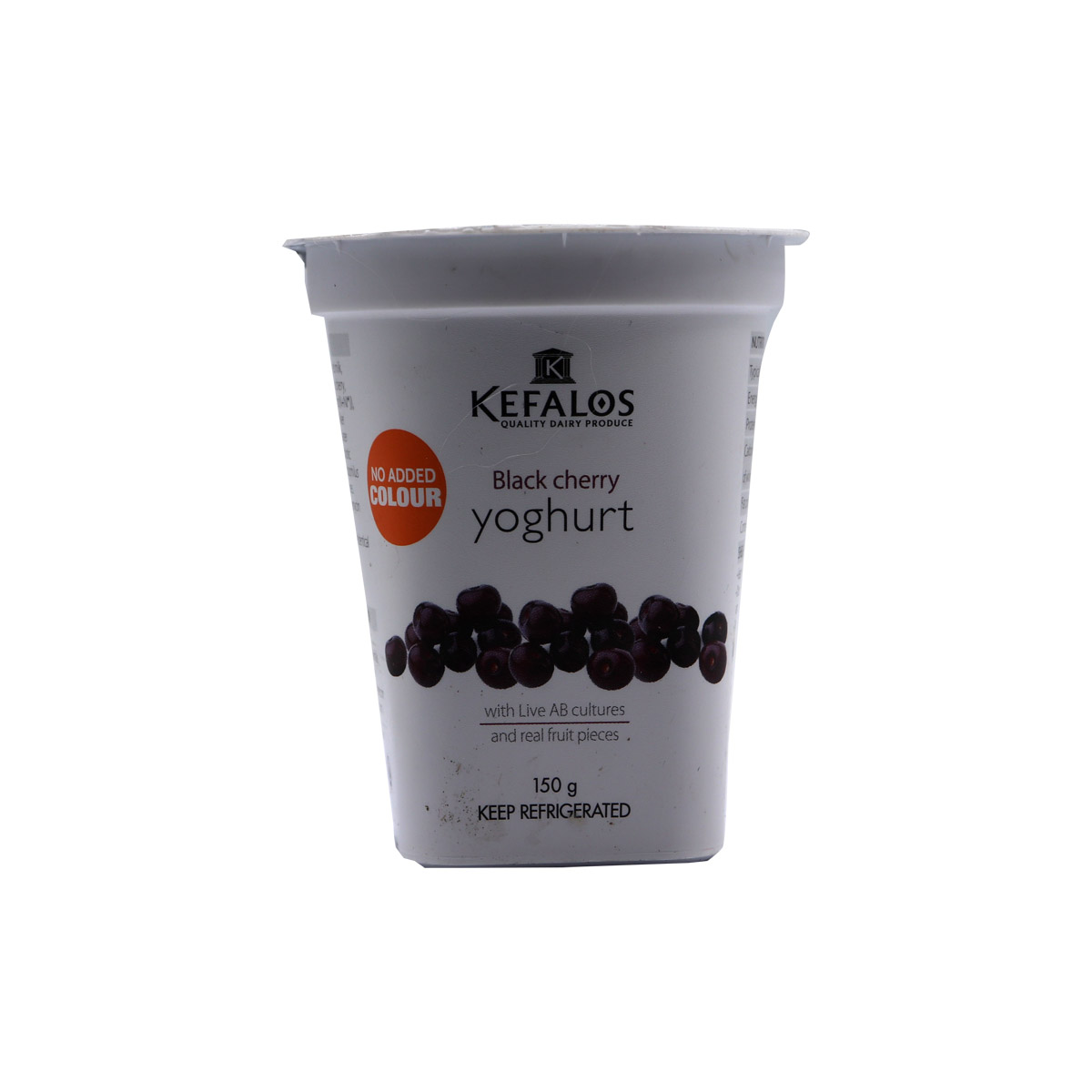 Kefalos Real Fruit Yoghurt Blackcherry150ml
