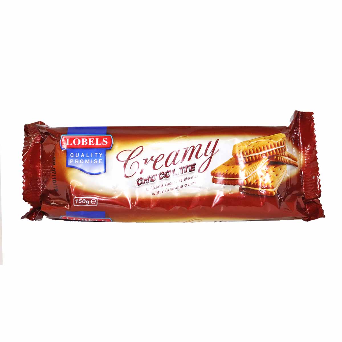 Lobels Creamy Choc Biscuits 150g