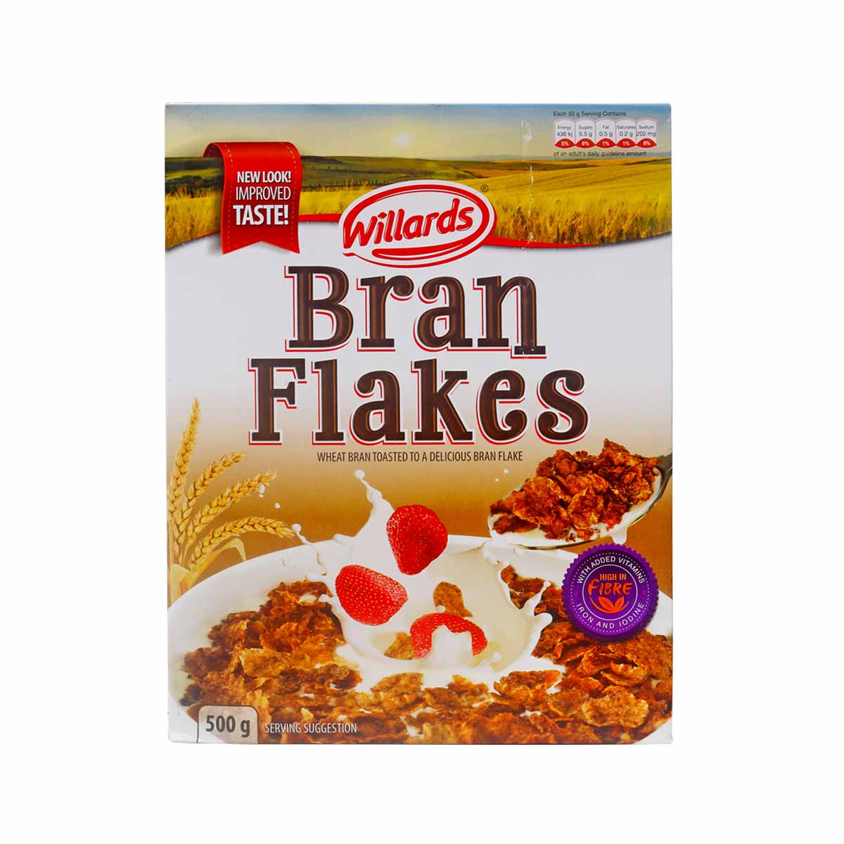 Willards Bran Flakes 500g