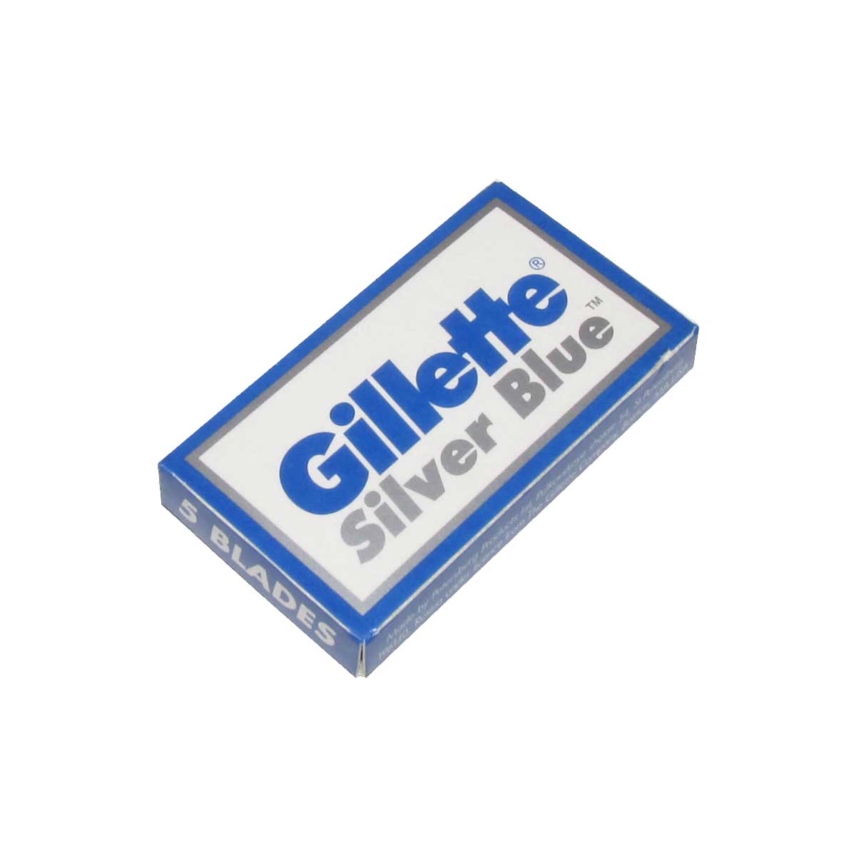 Gillette Silver Blue De Blades 5s