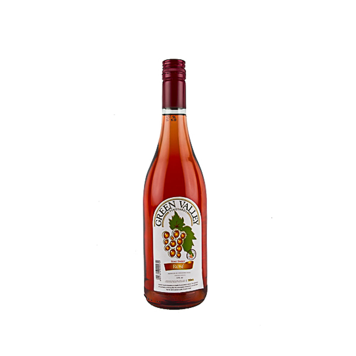 Green Valley Semi Sweet Rose 750ml
