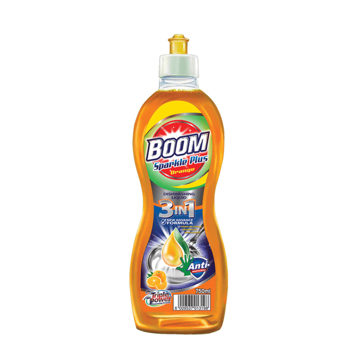 Boom Sparkle Plus Dishwashing Liquid 750ml