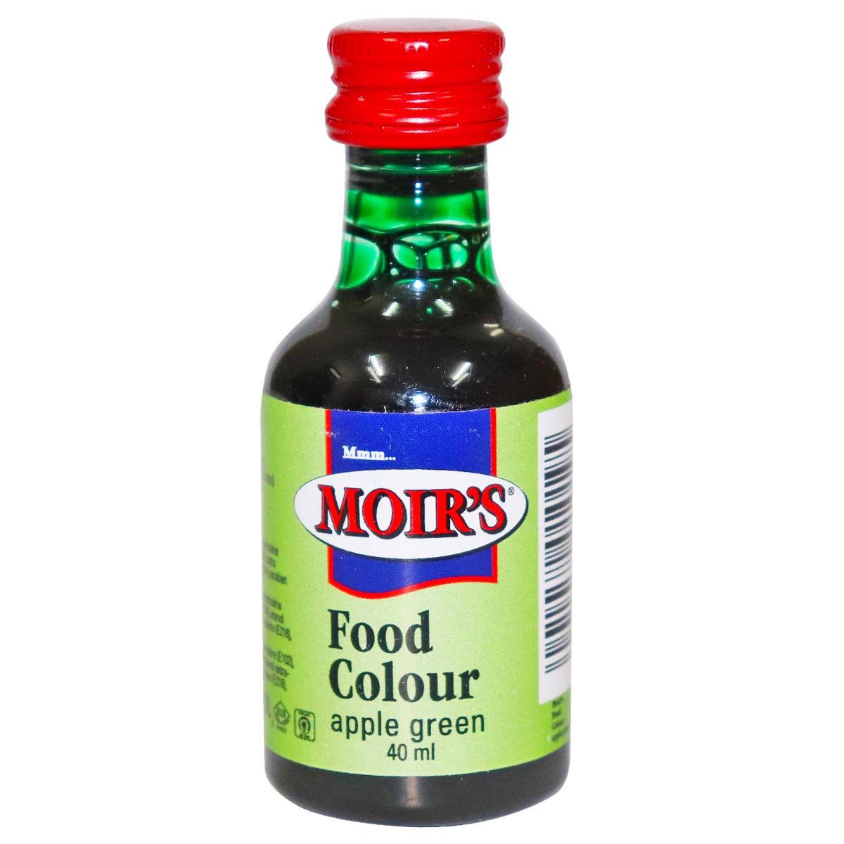 Moirs Food Colour Apple Green 40ml