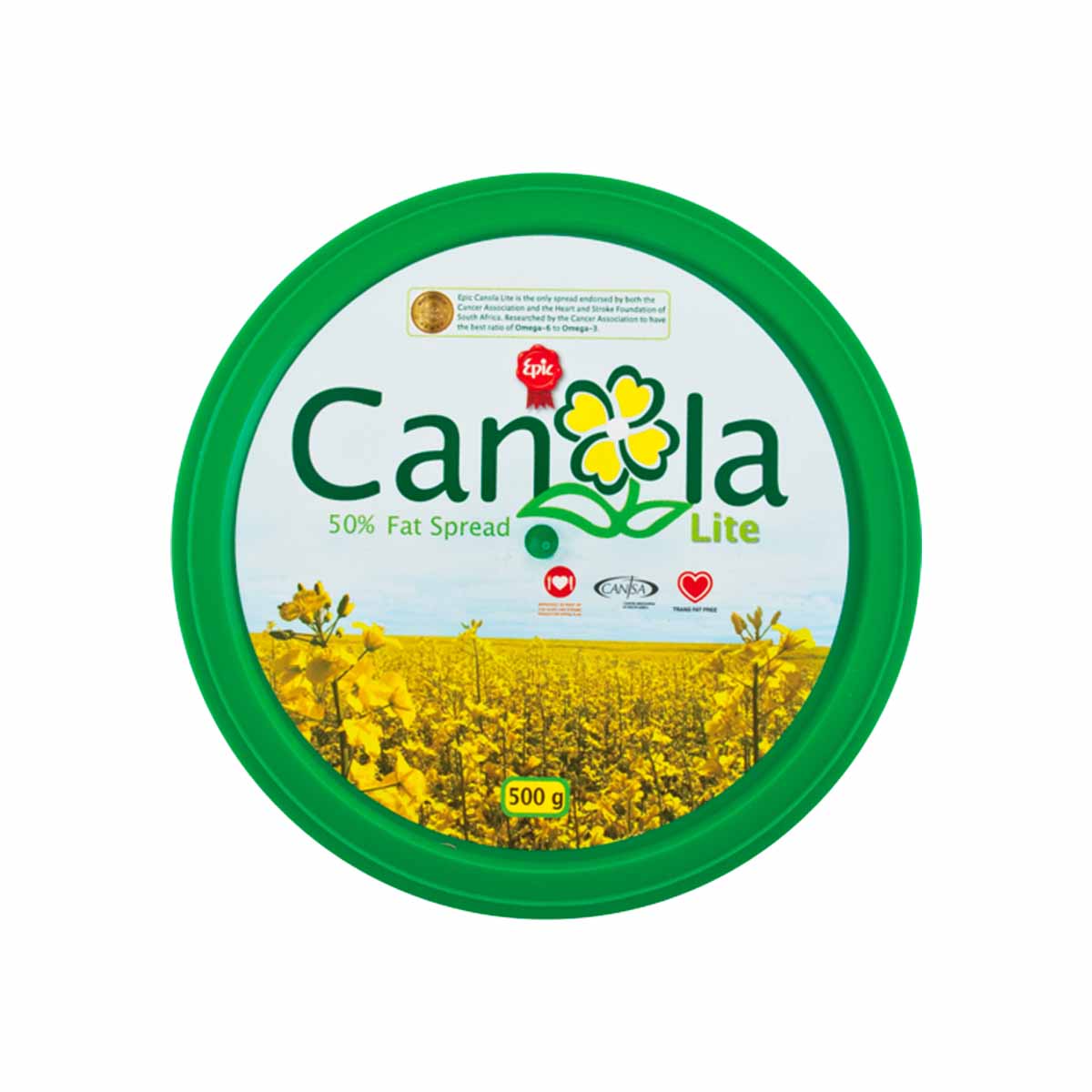 Canola Margarine Lite Tub 500g