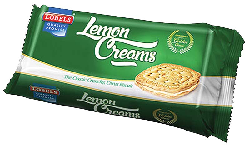 Lobels Lemon Creams Bisc 200g