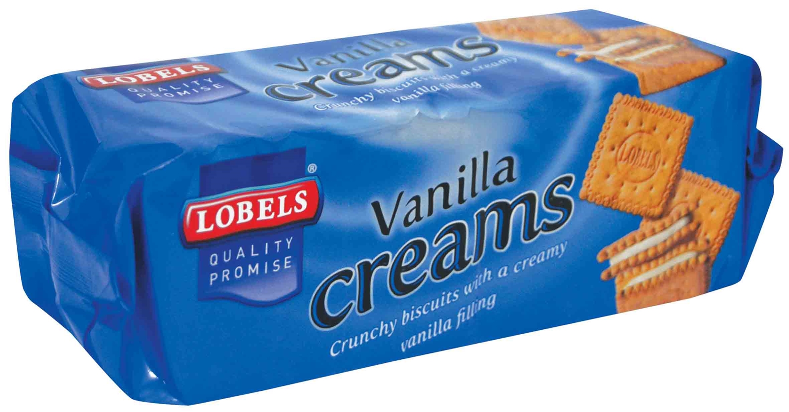 Lobels Vanilla Creams Biscuits 150g