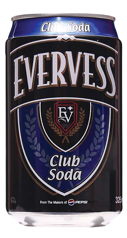 Evervess Club Soda Can 330ml
