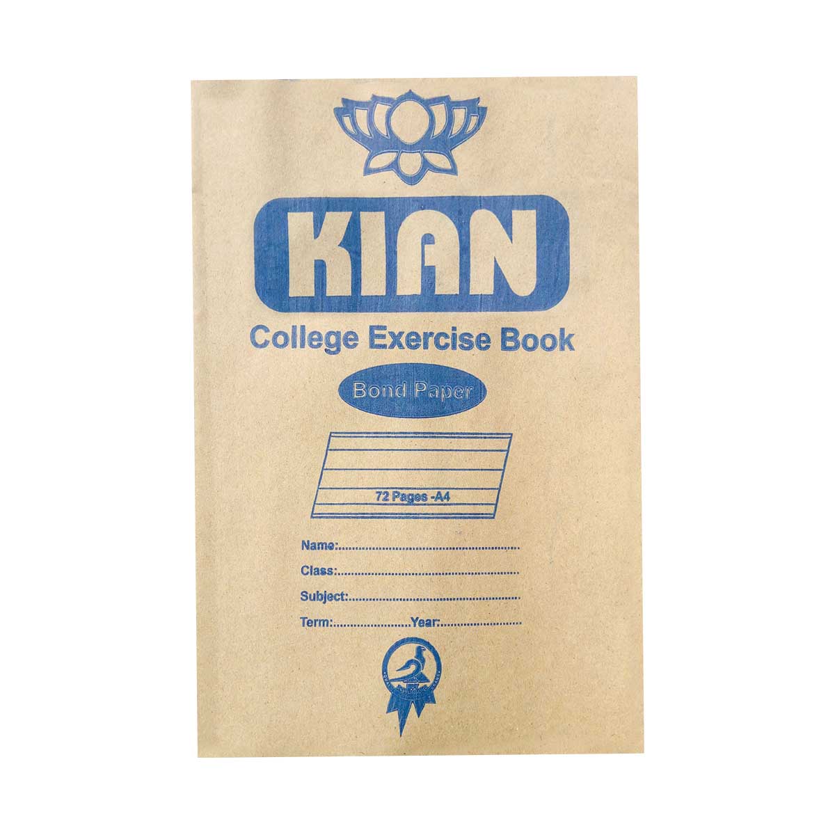 Kian College Exer Bk Qm Bond 72 Page
