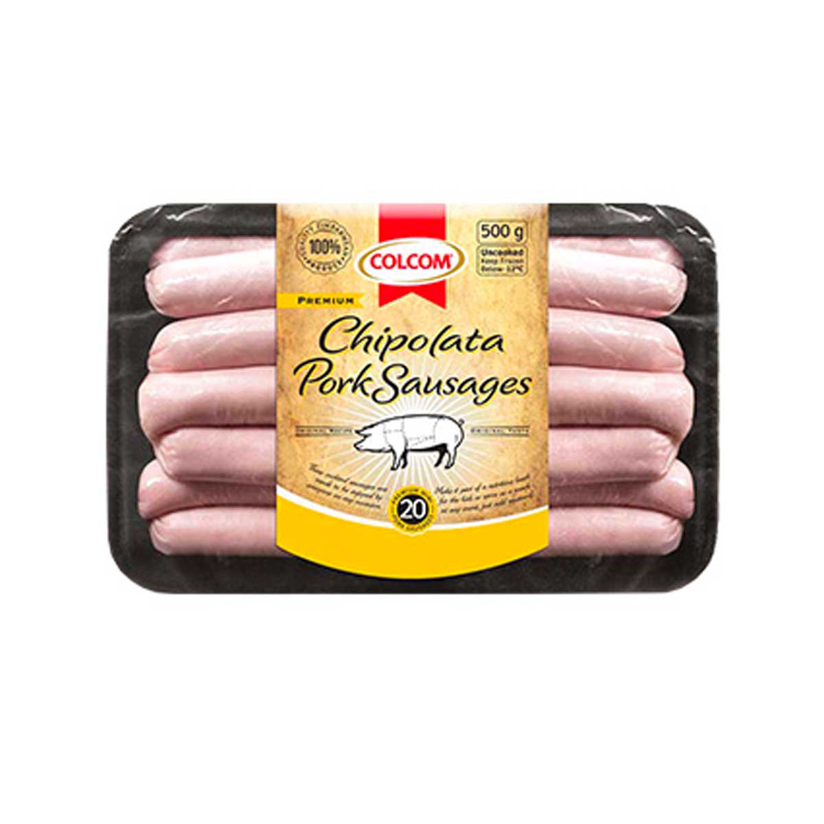 Colcom Chipolata Sausage 500g