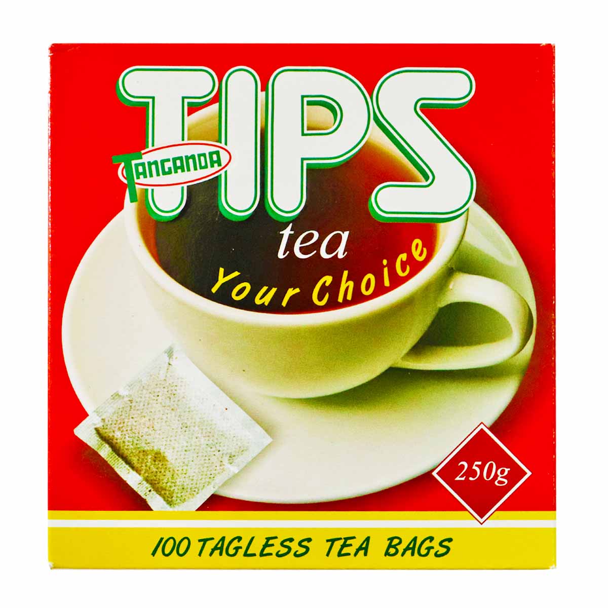 Tanganda Tips Teabags Box 250g