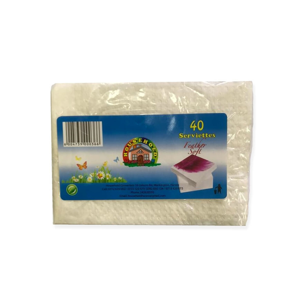 Household Serviettes 40s