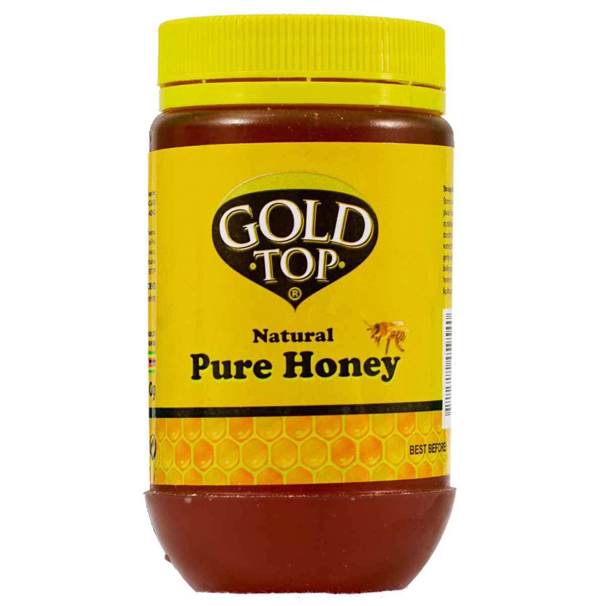 Gold Top Natural Pure Honey 500g