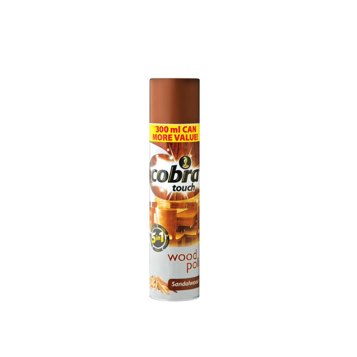 Cobra Touch Wood Polish Sandalwood 300ml