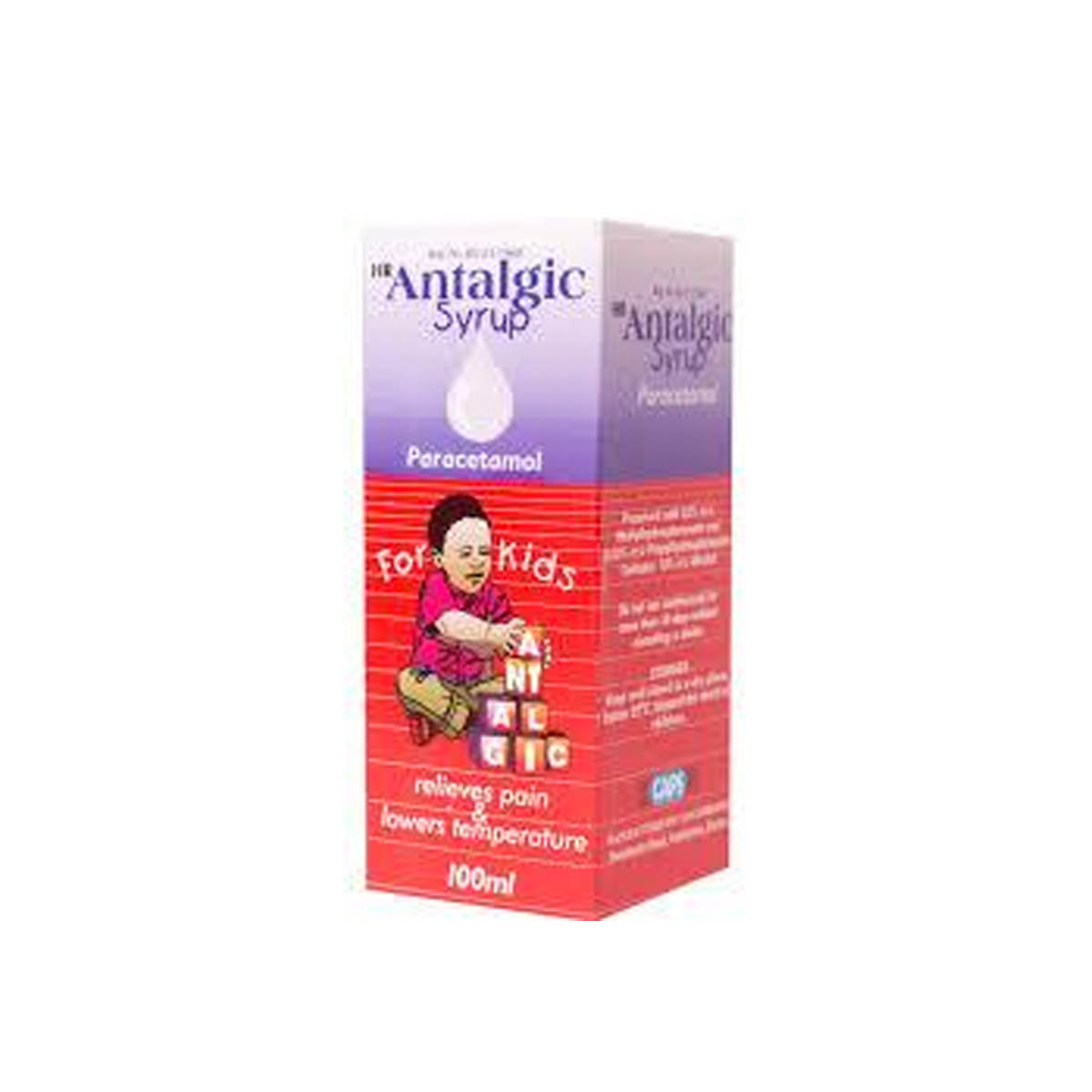 Antalgic Paracetamol Syrup 100ml