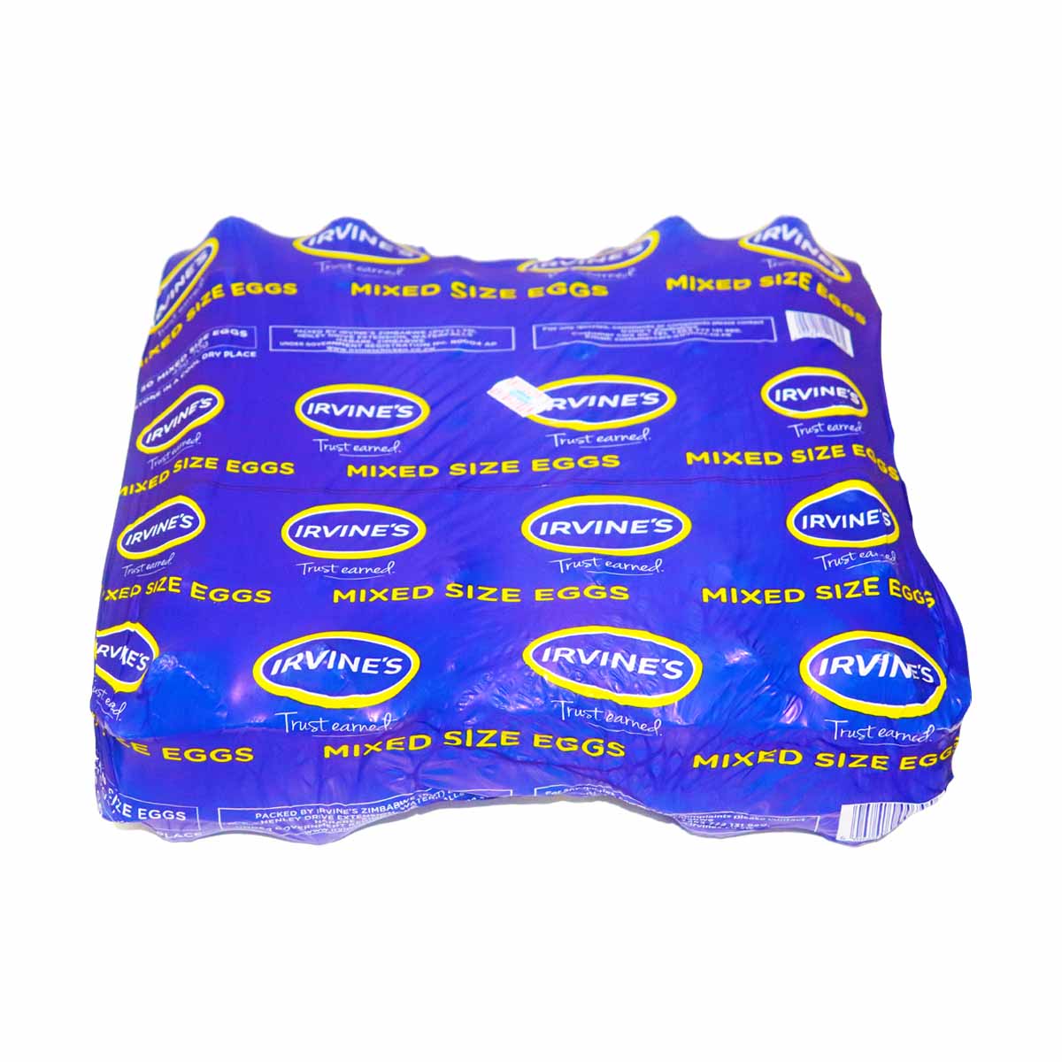 Irvines Eggs Mixed Size Shrink Wrap 30s