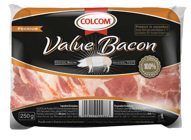Colcom Value Bacon 250g