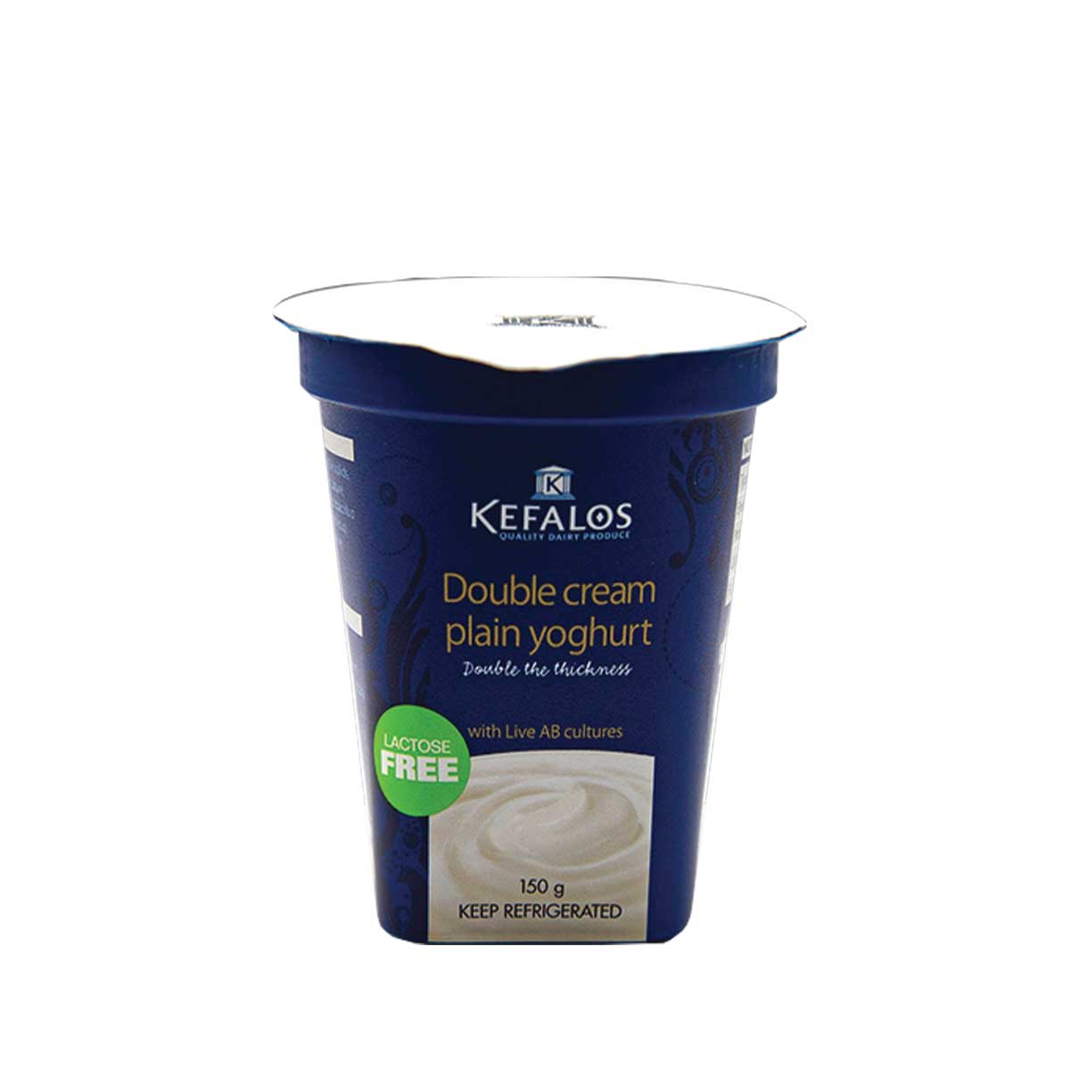 Kefalos Double Cream Plain Yoghurt 150g