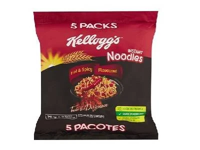Noodles Instant Hot & Spicy 70g Kelloggs