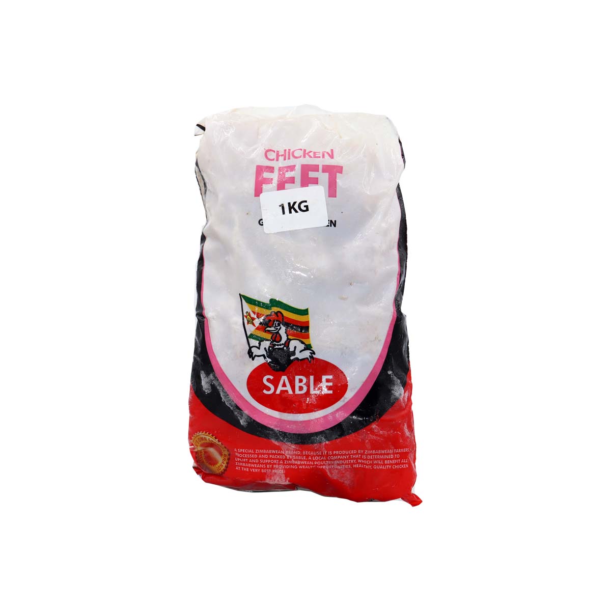 Sable Chicken Feet Prepack 1kg