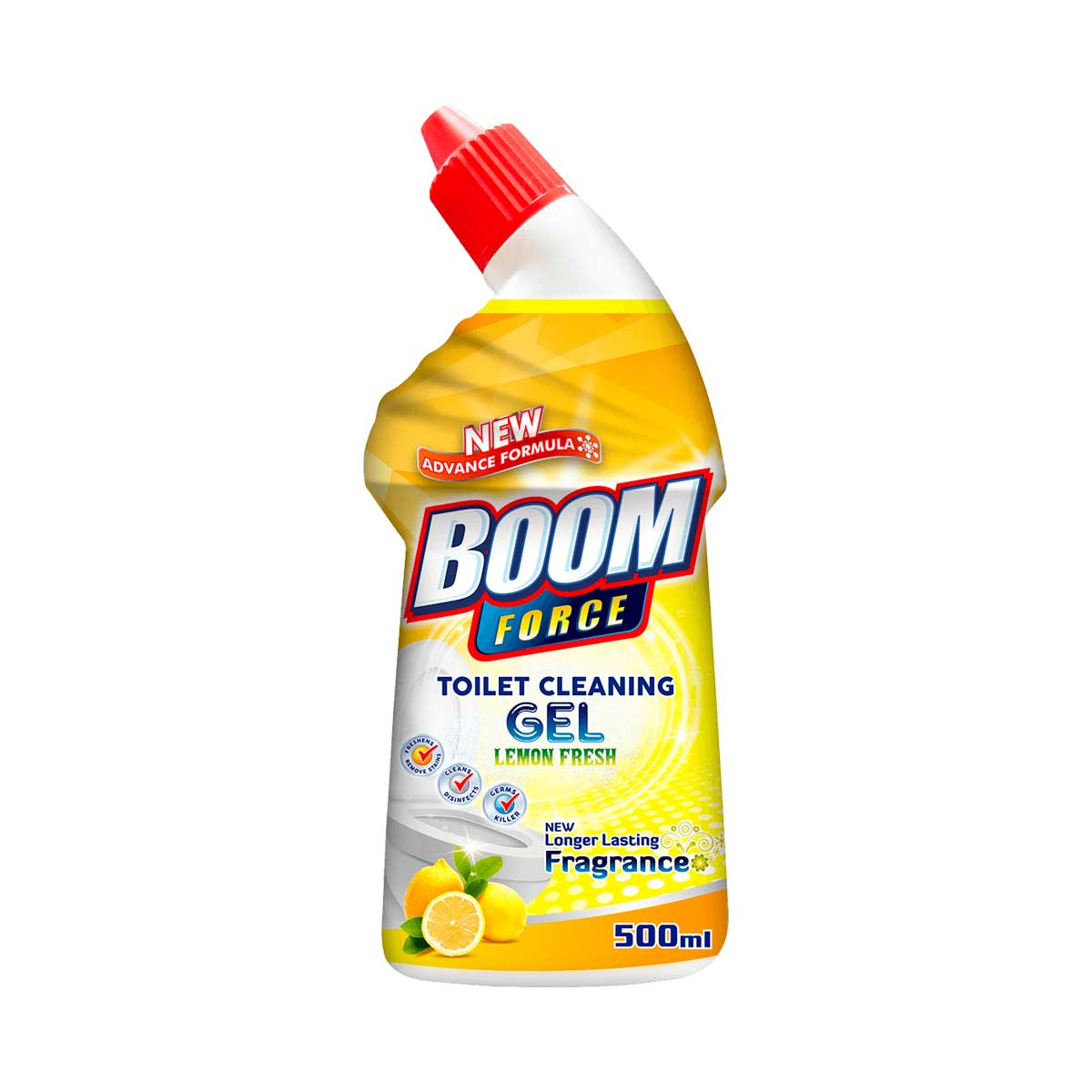 Boom Toilet Cleaner Lemon Fresh 500ml