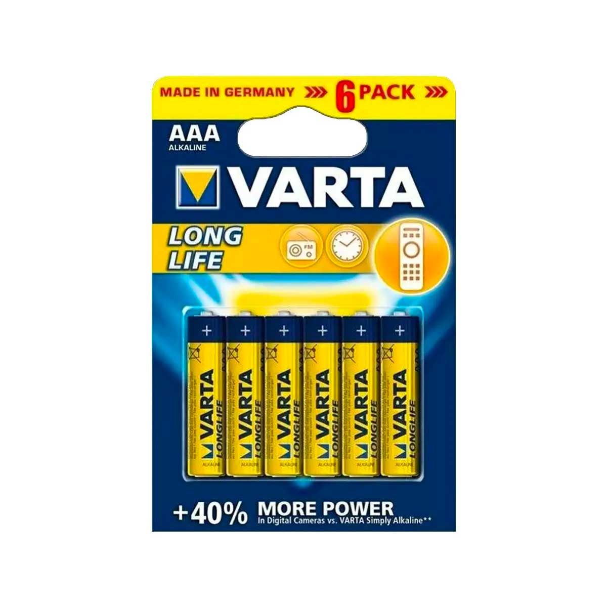 Varta High Energy Aaa Value Pack 6s
