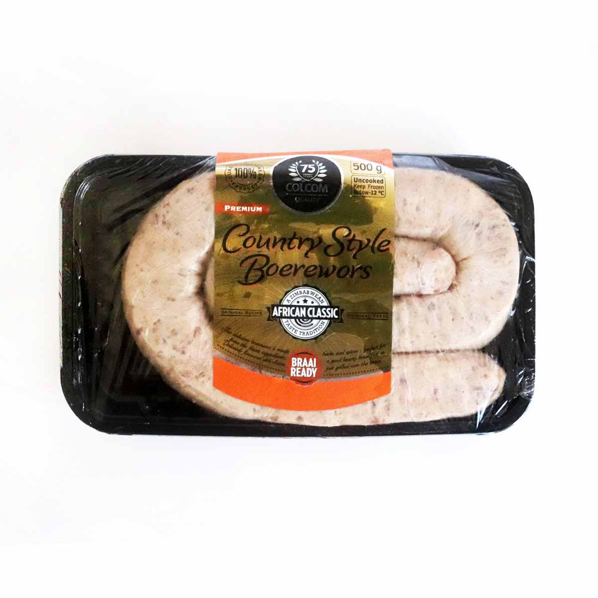 Colcom Country Style Boerewors 500g