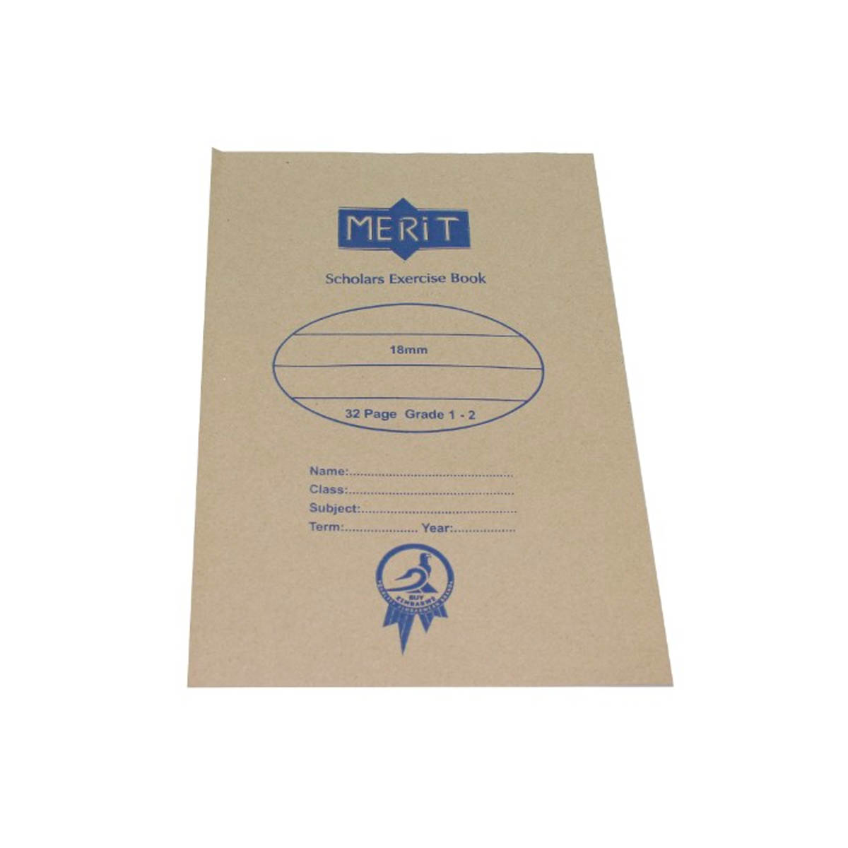 Merit Ex Book Qm 18mm A4 18mm Grade1 2