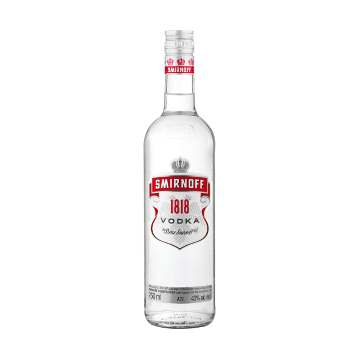 Smirnoff 1818 Vodka Imported 750ml