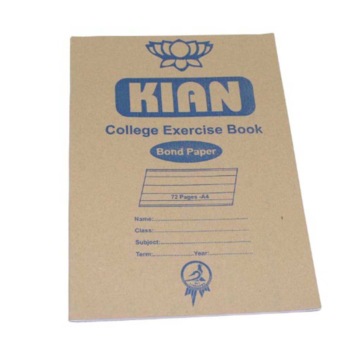 Kian Exercise Book Bond 72 Page