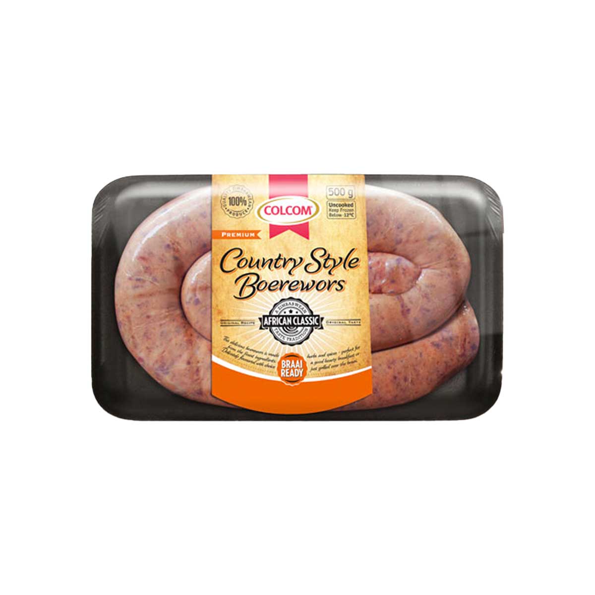 Colcom Countrystyle Boerwors 1kg